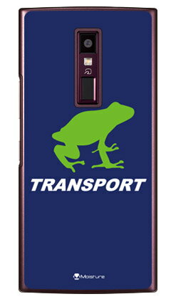 乐天商城 - TRANSPORT FROG ネイビー×ホワイト （クリア） design by Moisture URBANO V04 au SECOND SKINv04 スマホ 本体 保護 ケース 手帳型ケース 手帳型 クリアケース 保護 フィルム ソフト カバー ソフトカバー ハードケース 送料無料