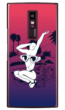 Face 「Swimming Girl」 （クリア） URBANO V04 au SECOND SKIN ハードケースv04 スマホ 本体 保護 ケース 手帳型ケース 手帳型 クリアケース 保護 フィルム ソフト カバー ソフトカバー ハードケース 送料無料