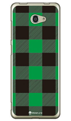 Rakuten - Buffalo check グリーン （ソフトTPUクリア） design by Moisture BASIO4 KYV47・かんたんスマホ2・2+ A001KC・A201KC au・Y!mobile SECOND SKIN kyv47 カバー kyv47 ケース basio カバー basio ケース basio kyv47 カバー basio kyv47 ケース 送料無料