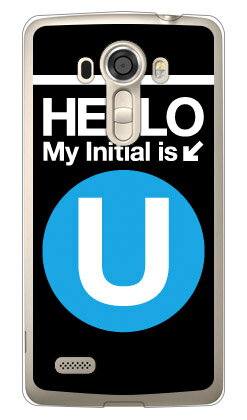 Cf LTD サブウェイイニシャル U サックスブルー （クリア） isai vivid LGV32 au Coverfull lgv32 ケース lgv32 カバー isai vivid lgv32 ケース isai vivid lgv32 カバー isai vivid lgv32 isai ケース isai カバー isai lgv32 送料無料