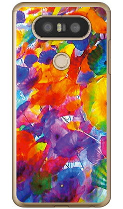 玉虫色 フラワーガーデン （クリア） isai Beat LGV34・V20 PRO L-01J au・docomo Coverfull isai beat lgv34 ケース isai beat lgv34 カバー lgv34ケース lgv34カバー イサイ ビート ケース イサイ ビート カバー 送料無料