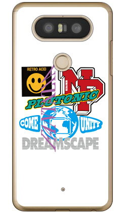 NEW PATH 「STICKERS REWORK （ホワイト）」 （クリア） isai Beat LGV34・V20 PRO L-01J au・docomo SECOND SKIN isai beat lgv34 ケース isai beat lgv34 カバー lgv34ケース lgv34カバー イサイ ビート ケース イサイ ビート カバー 送料無料