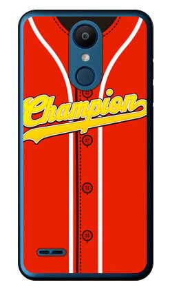 Cf LTD ベースボールユニフォーム レッド×ホワイト （クリア） LG it LGV36 au Coverfull lg it lgv36 カバー lg it lgv36 ケース lgv36 カバー lgv36 ケース lg it カバー lg it ケース LGイット カバー LGイット ケース lgv36カバー 送料無料