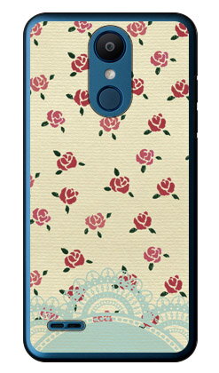 樂天商城 - ローズレース ベージュ×ピンク （クリア） LG it LGV36 au Coverfull ハードケース lg it lgv36 カバー lg it lgv36 ケース lgv36 カバー lgv36 ケース lg it カバー lg it ケース LGイット カバー LGイット ケース lgv36カバー 送料無料