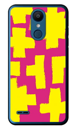 樂天商城 - ブロック ピンク×イエロー （クリア） LG it LGV36 au Coverfull スマホケース ハードケース lg it lgv36 カバー lg it lgv36 ケース lgv36 カバー lgv36 ケース lg it カバー lg it ケース LGイット カバー LGイット ケース lgv36カバー 送料無料
