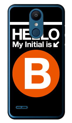 樂天商城 - Cf LTD サブウェイイニシャル B オレンジ （クリア） LG it LGV36 au Coverfull ハードケース lg it lgv36 カバー lg it lgv36 ケース lgv36 カバー lgv36 ケース lg it カバー lg it ケース LGイット カバー LGイット ケース lgv36カバー 送料無料