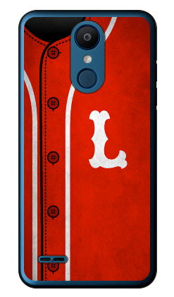 【送料無料】 Cf LTD ベースボール イニシャル レッド L (クリア) / for LG it LGV36/au 【Coverfull】【ハードケース】lg it lgv36 カバー lg it lgv36 ケース lgv36 カバー lgv36 ケース lg it カバー lg it ケース LGイット カバー LGイット ケース lgv36カバー