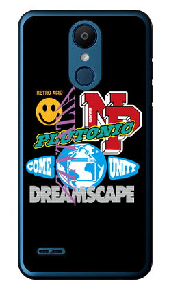 NEW PATH 「STICKERS REWORK （ブラック）」 （クリア） LG it LGV36 au SECOND SKIN lg it lgv36 カバー lg it lgv36 ケース lgv36 カバー lgv36 ケース lg it カバー lg it ケース LGイット カバー LGイット ケース lgv36カバー 送料無料