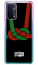 ハッピーギフト ブラック (クリア) OPPO A54 5G OPG02 au・MVNOスマホ(SIMフリー端末) YESNO スマホケース ハードケースopg02 スマホ 本体 保護 ケース 手帳 カバー 耐衝撃 ショルダー 透明 シリコン ケース スマホケース クリアケース case 送料無料(2)