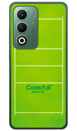 乐天商城 - バレーコート グリーン(クリア) OPPO A5 5G OPG06 A502OP CPH2735 Coverfull 本体 保護 ハードケース スマホカバー　送料無料