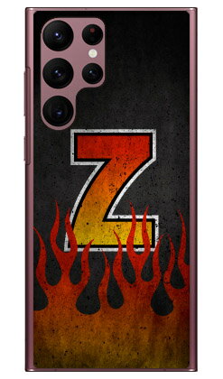 Cf LTD ファイア イニシャル Z （クリア） Galaxy S22 Ultra SCG14 SC-52C au・docomo Coverfull スマホケース ハードケースau scg14 sc-52c ケース scg14 sc-52c カバー galaxy s22ウルトラ ケース galaxy s22ウルトラ カバー ギャラクシーs22ウルトラ ケース 送料無料