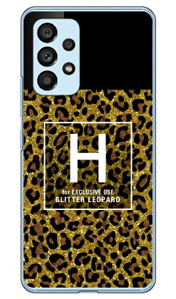 乐天商城 - Cf LTD ヒョウ柄 ネイルボトル イニシャル H ブラウン （クリア） Galaxy A53 5G SCG15 SC-53C au・docomo Coverfull ハードケースau scg15 sc-53c ケース scg15 sc-53c カバー galaxy a53 5g ケース galaxy a53 5g カバー ギャラクシーa53 5g ケース 送料無料