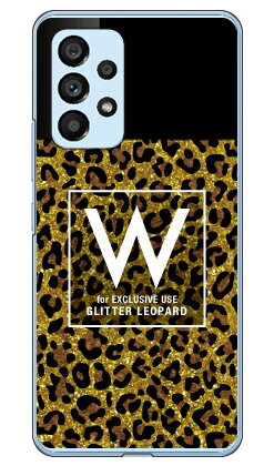 樂天商城 - Cf LTD ヒョウ柄 ネイルボトル イニシャル W ブラウン （クリア） Galaxy A53 5G SCG15 SC-53C au・docomo Coverfull ハードケースau scg15 sc-53c ケース scg15 sc-53c カバー galaxy a53 5g ケース galaxy a53 5g カバー ギャラクシーa53 5g ケース 送料無料