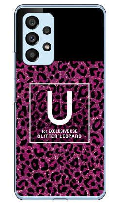 乐天商城 - Cf LTD ヒョウ柄 ネイルボトル イニシャル U ピンク （クリア） Galaxy A53 5G SCG15 SC-53C au・docomo Coverfull ハードケースau scg15 sc-53c ケース scg15 sc-53c カバー galaxy a53 5g ケース galaxy a53 5g カバー ギャラクシーa53 5g ケース 送料無料
