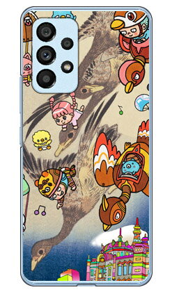 乐天商城 - ネオ浮世絵 空の散歩 （クリア） design by 326 Galaxy A53 5G SCG15 SC-53C au・docomo SECOND SKIN 受注生産 スマホケース ハードケースau scg15 sc-53c ケース scg15 sc-53c カバー galaxy a53 5g ケース galaxy a53 5g カバー ギャラクシーa53 5g ケース 送料無料
