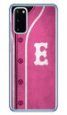 Cf LTD ベースボール イニシャル ピンク E （クリア） fot Galaxy S20 5G SCG01・SC-51A au・docomo Coverfull scg01 sc-51a カバー scg01 sc-51a ケース galaxy s20 5g ケース galaxy s20 5g scg01 sc-51a ケース ギャラクシーS20 5G カバー 送料無料