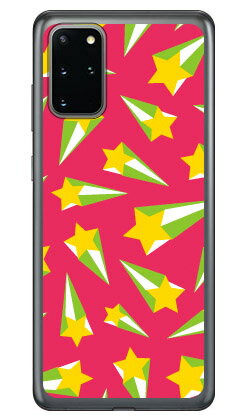 【送料無料】 シューティングスター ピンク （ソフトTPUクリア） / for Galaxy S20+ 5G SCG02・SC-52A・Olympic Edition/au・docomo 【YESNO】scg02 sc52a オリンピックエディション カバー scg02 sc52a オリンピックエディション ケース galaxy s20+ 5g ケース
