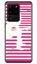 池田ハル 「アナザーガール・ストライプ2・カーマインレッド」 (クリア) Galaxy S20 Ultra 5G SCG03 au SECOND SKIN au scg03 ケース scg03 カバー galaxy s2 ケース galaxy s2 カバー ギャラクシー s2 ケース ギャラクシー s2 カバー 送料無料(2)