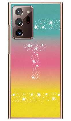 樂天商城 - Cf LTD アロハ イニシャル トロピカル T （クリア） Galaxy Note20 Ultra 5G SCG06・SC-53A au・docomo Coverfull au scg06 ケース scg06 カバー galaxy note20 ultra 5g ケース galaxy note20 ultra 5g カバー ギャラクシーノート20ウルトラ5g 送料無料