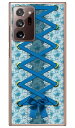 コルセット ブルー (クリア) Galaxy Note20 Ultra 5G SCG06・SC-53A au・docomo Coverfull au scg06 ケース scg06 カバー galaxy note20 ultra 5g ケース galaxy note20 ultra 5g カバー ギャラクシーノート20ウルトラ5g ケース 送料無料