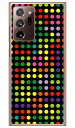 ドット ブラックマルチ (クリア) Galaxy Note20 Ultra 5G SCG06・SC-53A au・docomo YESNO au scg06 ケース scg06 カバー galaxy note20 ultra 5g ケース galaxy note20 ultra 5g カバー ギャラクシーノート20ウルトラ5g ケース 送料無料(2)