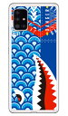 シャーク 鯉のぼり ブルー (ソフトTPUクリア) Galaxy A51 5G SCG07・SC-54A au・docomo YESNO ソフトケース au s...