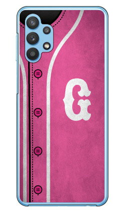Cf LTD ベースボール イニシャル ピンク G （クリア） Galaxy A32 5G SCG08 au Coverfull ハードケース au scg08 ケース scg08 カバー galaxy a32 ケース galaxy a32 カバー ギャラクシー a32 ケース ギャラクシー a32 カバー ワイマックス 送料無料