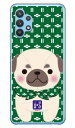 豆しば三兄弟シリーズ パグ兵衛 (クリア) Galaxy A32 5G SCG08 au スマホケース ハードケース au scg08 ケース scg08 カバー galaxy a32 ケース galaxy a32 カバー ギャラクシー a32 ケース ギャラクシー a32 カバー ワイマックス 送料無料