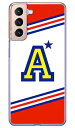 Cf LTD チア イニシャル アルファベット A レッド (クリア) Galaxy S21 5G SCG09・SC-51B au・docomo Coverfull galaxy s21 5g scg09 sc-51b ケース galaxy s21 5g scg09 sc-51b カバー scg09 sc-51b ケース scg09 sc-51b カバー 送料無料(2)