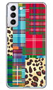 Patchwork (ソフトTPUクリア) design by ROTM Galaxy S21+ 5G SCG10 au SECOND SKIN au scg10 ケース scg10 カバー galaxy s21 plus 5gケース galaxy s21 plus 5gカバー ギャラクシー s21 プラス 5G ケース ギャラクシー s21 プラス 5G 送料無料(2)