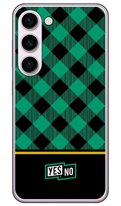 ブロックチェック グリーン (ソフトTPUクリア) Galaxy S23 SCG19・SC-51D・SM-S911C galaxy s23 ケース galaxy s23 ケースgalaxy s23 本体 保護 galaxy s23 ケース scg19 sc-51d sm-911c ケース scg19 sc-51d sm-911c scg19 sc-51d sm-911c カバー 送料無料★