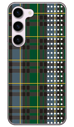 ブラックウォッチドット イエロー （ハードケース） Galaxy S23 SCG19・SC-51D・SM-S911C galaxy s23 ケース galaxy s23 ケースgalaxy s23 本体 保護 galaxy s23 ケース scg19 sc-51d sm-911c ケース scg19 sc-51d sm-911c scg19 sc-51d sm-911c カバー 送料無料★(2)