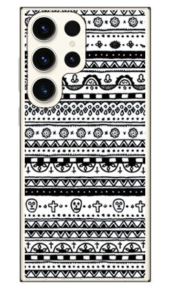 メキシカンフォーク モノクロ （ハードケース） Galaxy S23 Ultra SCG20・SC-