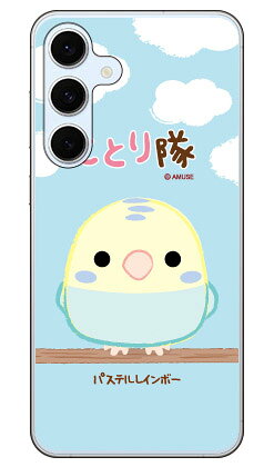 Rakuten - ことり隊シリーズ パステルレインボー (クリア) Galaxy S24 FE SCG30 SM-S721Q 平面 受注生産 スマホケース ハードケース 本体 保護 スマホカバー 送料無料
