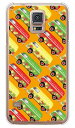 【送料無料】 ヒッピーカー オレンジ (クリア) / for GALAXY S5 SCL23/au 【SECOND SKIN】au scl23 ケース scl23 カバー galaxy s5 ケース galaxy s5 カバー ギャラクシー s5 ケース ギャラクシー s5 カバー サムスン スマホ ケース カバー