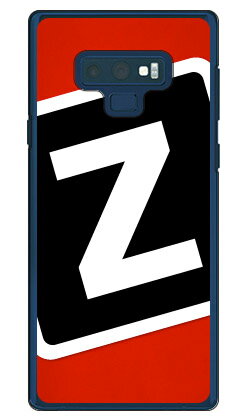 Cf LTD キャンプ イニシャル レッド×ブラック Z (クリア) Galaxy Note9 SCV40・SC-01L au・docomo Coverfull scv40 sc-01l カバー scv40 sc-01l ケース galaxy note 9 ケース galaxy note 9 scv40 sc-01l ケース ギャラクシーノート9 カバー 送料無料
