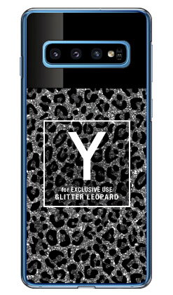 乐天商城 - Cf LTD ヒョウ柄 ネイルボトル イニシャル Y グレー （クリア） Galaxy S10 SCV41・SC-03L au・docomo・楽天モバイル Coverfull galaxy s10 scv41 sc-03l ケース galaxy s10 scv41 sc-03l カバー scv41 sc-03l ケース 送料無料