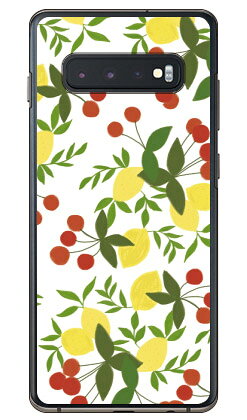 Cf LTD スタンダード チェリーレモネード （クリア） Galaxy S10+ SCV42・SC-04L・SC-05L au・docomo・MVNOスマホ（SIMフリー端末） Coverfull galaxy s10+ scv42 sc-04l sc-05l ケース galaxy s10+ scv42 sc-04l 送料無料