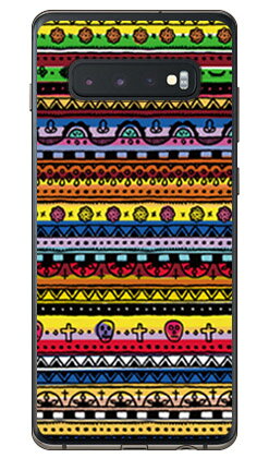 メキシカンフォーク マルチ （ソフトTPUクリア） Galaxy S10+ SCV42・SC-04L