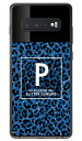 Cf LTD ヒョウ柄 ネイルボトル イニシャル P ブルー (クリア) Galaxy S10+ SCV42・SC-04L・SC-05L au・docomo Coverfull galaxy s10+ scv42 sc-04l sc-05l ケース galaxy s10+ scv42 sc-04l sc-05l カバー scv42 sc-04l sc-05l ケース scv42 送料無料(2)