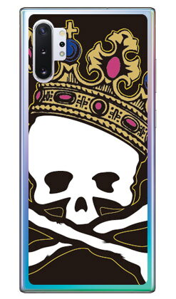 樂天商城 - スカルキング TYPE2 （ソフトTPUクリア） Galaxy Note10+ SCV45・SC-01M au・docomo・楽天モバイル SECOND SKIN scv45 sc-01m カバー scv45 sc-01m ケース galaxy note 10+ ケース galaxy note 10+ scv45 sc-01m ケース 送料無料