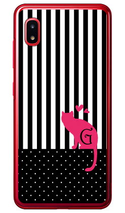 Cf LTD キャット イニシャル G (クリア) Galaxy A20 SCV46・SC-02M au・docomo・MVNOスマホ(SIMフリー端末) Coverfull scv46 sc-02m カバー scv46 sc-02m ケース galaxy a20 ケース galaxy a20 scv46 sc-02m ケース ギャラクシーA20 カバー 送料無料