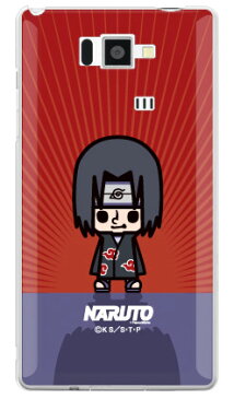 ナルト疾風伝シリーズ NARUTO×PansonWorks キャラクター うちはイタチ （クリア） / for AQUOS PHONE SERIE ISW16SH/auau is16sh カバー is16sh ケース アクオスフォン カバー is16sh アクオスフォン ケース is16sh