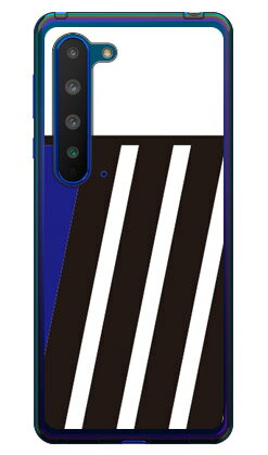 Rakuten - BLUE ＆ BLACK ブルー （ソフトTPUクリア） design by ROTM AQUOS R5G SHG01・SH-51A・908SH au・docomo・SoftBank・楽天モバイル SECOND SKIN au shg01 sh-51a 908sh カバー shg01 sh-51a 908sh ケース aquos r5g shg01 sh-51a カバー shg01 送料無料