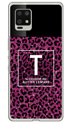 Rakuten - Cf LTD ヒョウ柄 ネイルボトル イニシャル T ピンク （クリア）AQUOS zero6 SHG04・A102SH au・SoftBank Coverfull カバフル 平面 受注生産 au shg04 a102sh カバー shg04 a102sh ケース aquos zero6 shg04 a102sh カバー aquos zero6 shg04 a102sh カバー 送料無料