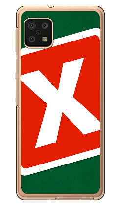 樂天商城 - Cf LTD キャンプ イニシャル グリーン×レッド X （クリア）AQUOS sense6 SHG05・SH-54B・SH-RM19・SH-M19 au・docomo・楽天モバイル・MVNOスマホ（SIMフリー端末） Coverfull au shg05 sh-54b カバー shg05 sh-54b ケース aquos sense6 shg05 sh-54b カバー 送料無料