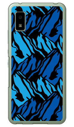 マウンテン ブルー （ソフトTPUクリア） AQUOS wish SHG06・A104SH・SH-RM20 wish2 SH-51C・A204SH docomo・au・SoftBank・Y!mobile・楽天モバイル YESNO スマホケース ソフトケースau shg06 カバー shg06 ケース aquos wish shg06 カバー aquos wish shg06 送料無料