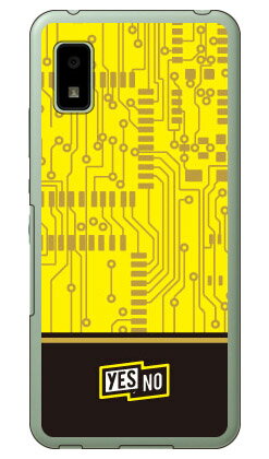 エレクトロボード イエロー （ソフトTPUクリア） AQUOS wish SHG06・A104SH・SH-RM20 wish2 SH-51C・A204SH docomo・au・SoftBank・Y!mobile・楽天モバイル YESNO ソフトケースau shg06 カバー shg06 ケース aquos wish shg06 カバー aquos wish shg06 カバー 送料無料
