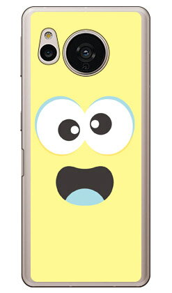 ベイビーモンスター パステルイエロー （ソフトケース） AQUOS sense7 SHG10・SH-