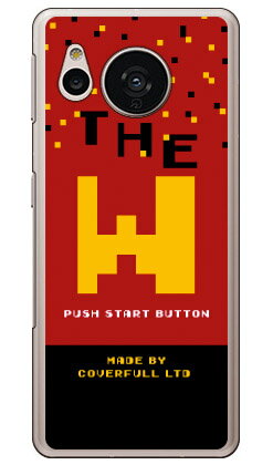 Cf LTD ゲーム イニシャル W （ハードケース） AQUOS sense7 SHG10・SH-53C・SH-M24 Coverfull aquos sense7 ケース aquos sense7 simフリー aquos sense7 sh53cケース aquos sense7 本体 保護 aquos sense7 カバー aquos sense7 フィルム aquos sense7 送料無料★